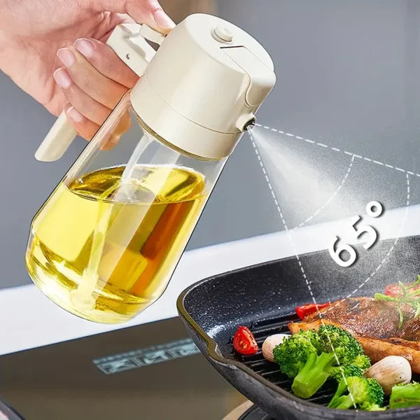 470ml Olive Oil Sprayer & Dispenser Bottle
