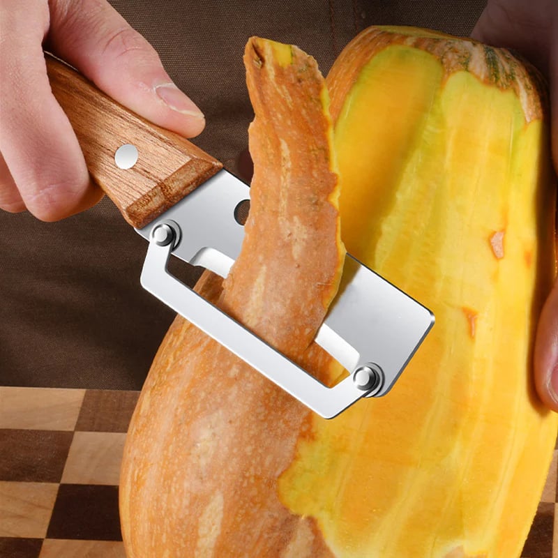 Stainless Steel Multi-Peeler with Wide Blade & Bottle Opener