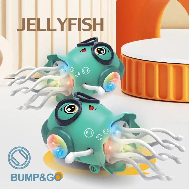 LED Dancing Octopus Crawling Toy for Kids