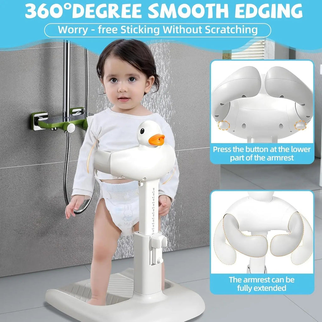 Adjustable Baby Bath & Shower Stand – Duck Design