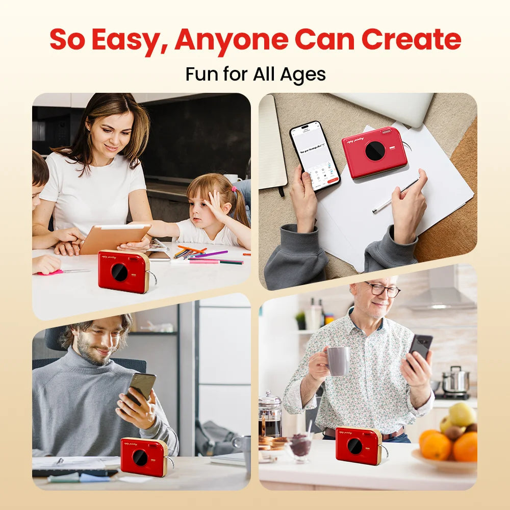 Bluetooth Ribbon Label Printer & Satin Tag Maker