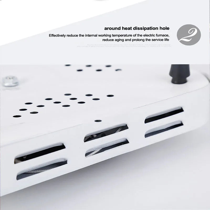 Electric Hot Plate Stove | Portable Single Burner with Adjustable Temperature