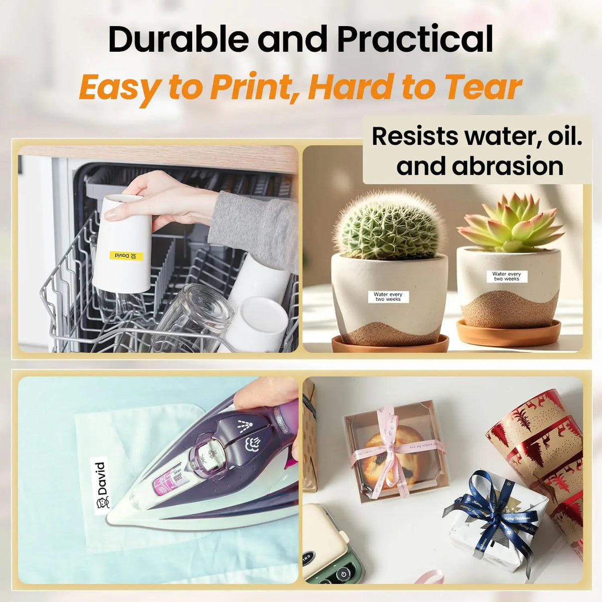 Vintage Ribbon Printer – Retro Bluetooth Label Maker