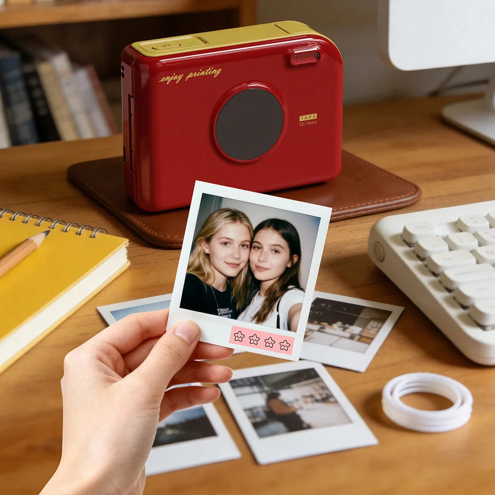 Bluetooth Ribbon Label Printer & Satin Tag Maker