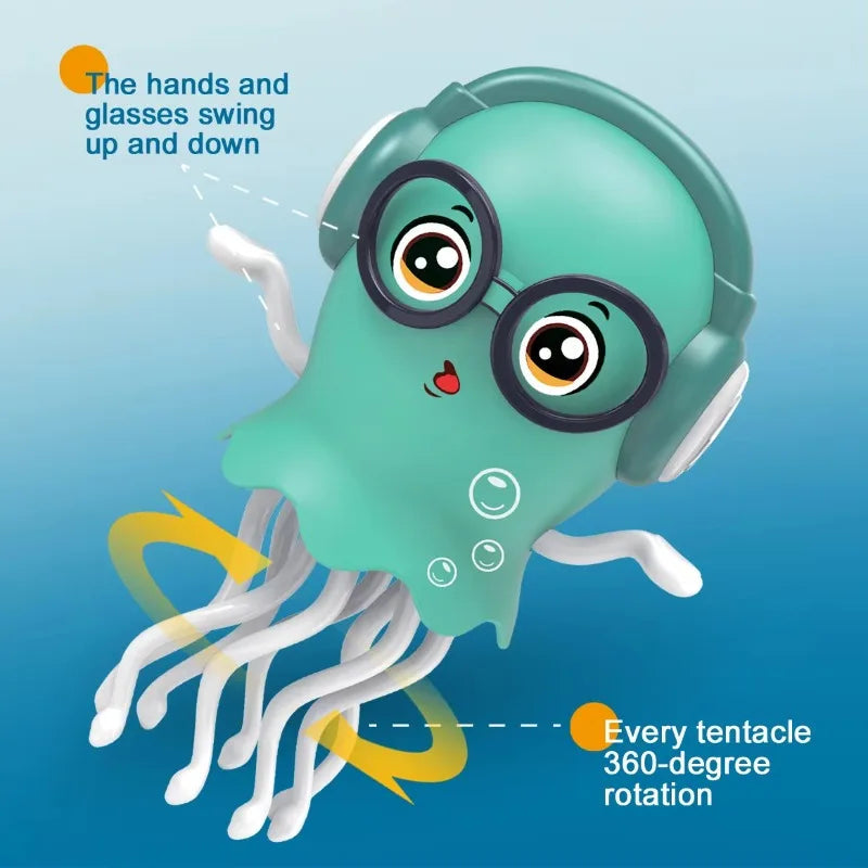 LED Dancing Octopus Crawling Toy for Kids