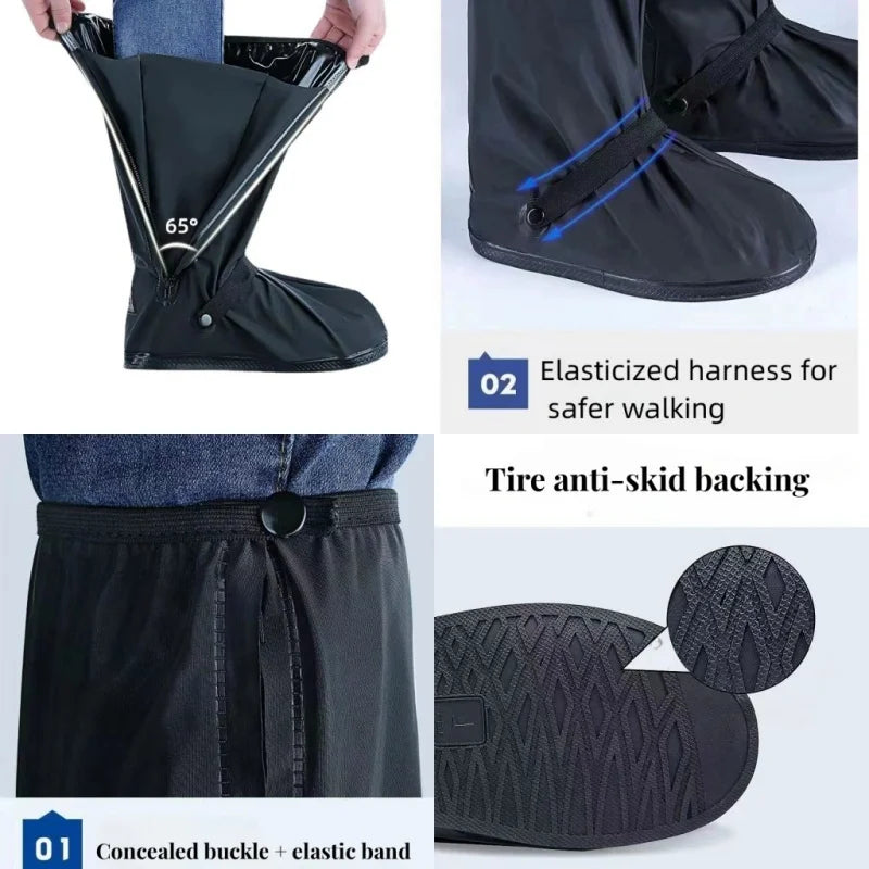 Waterproof Rain Boot Cover | Reusable Non-Slip Shoe Protector