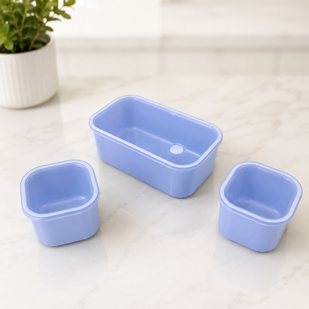 720ml 3-Compartment Lunch Box with Removable Containers