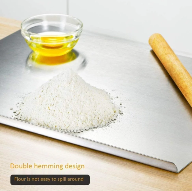 Stainless Steel Chopping Board – Non-Slip Design