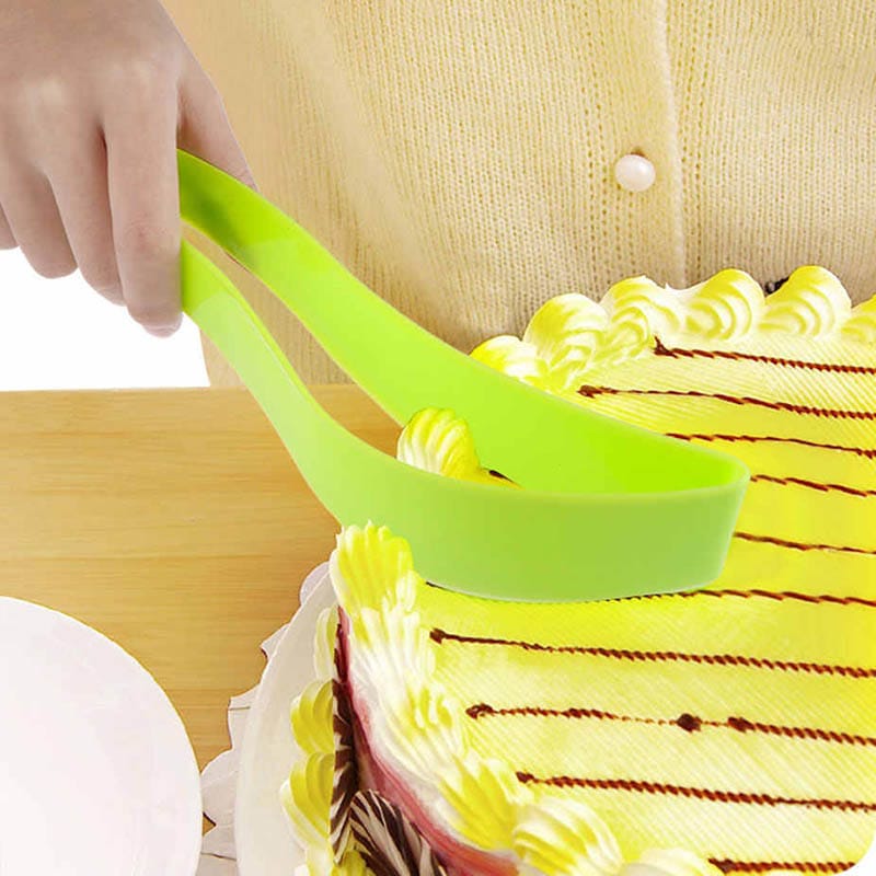 Compact cake server slicer approximately 25 x 4cm