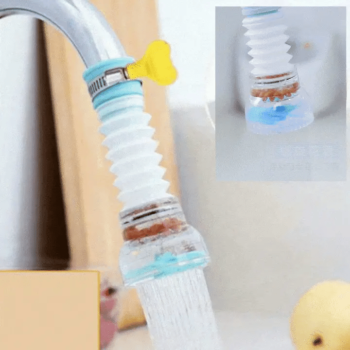 360° Adjustable Kitchen Faucet Extender with Filter